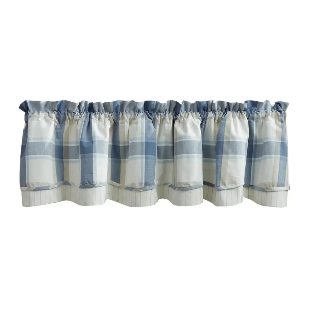 Park Designs Aviary Lined Layered Valance Curtain 72 in x 16 in - One Valance
